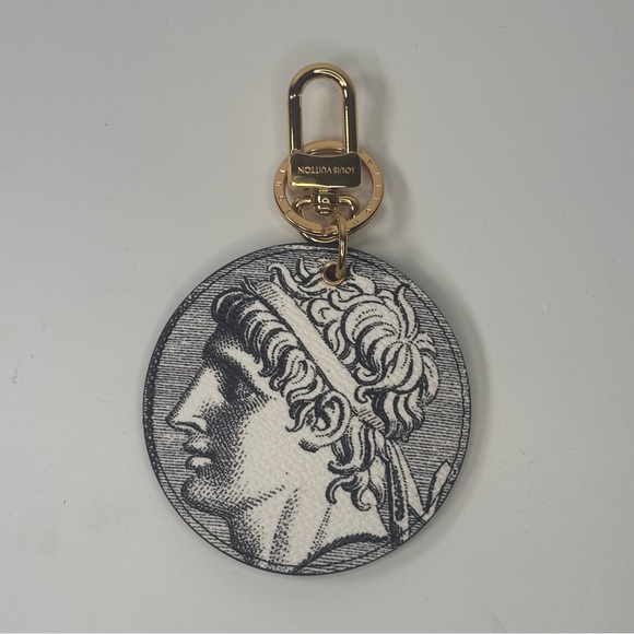 Louis Vuitton x FORNASETTI Monogram Cameo Bag Charm Key Holder - Picture 2 of 10